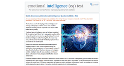 Desktop Screenshot of eiq-test.com